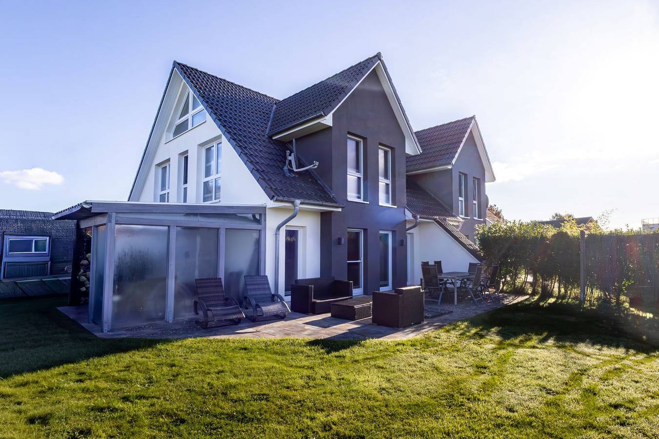 Großzügiges Ferienhaus in Sankt Peter-Dorf mit Terrasse und Garten in St. Peter-Ording, Eiderstedt