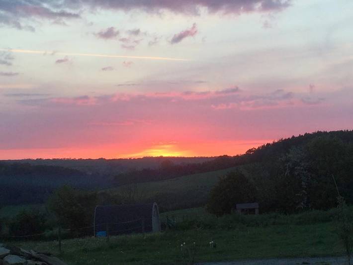 Camping for 2 people, with Terrace and Garden in Somerset