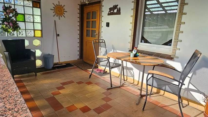 Ferienhaus für 4 Personen, mit Garten