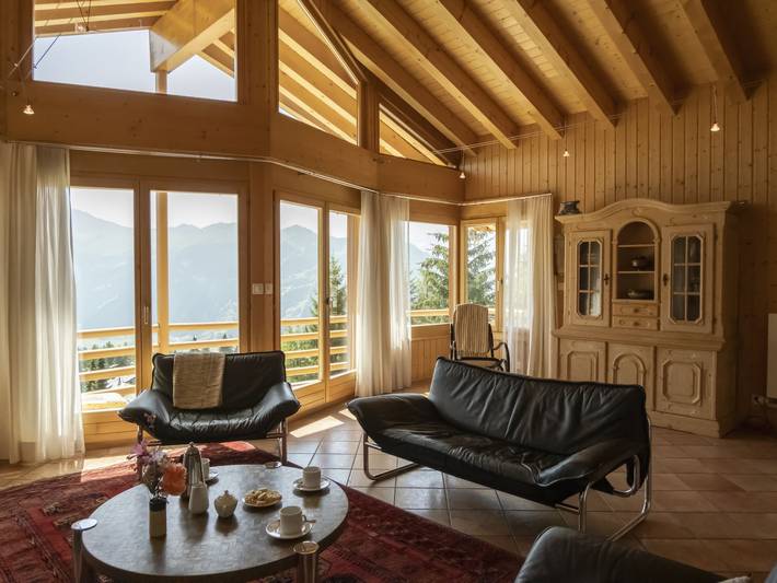 Location de vacances pour 6 personnes, avec terrasse, animaux acceptés à Verbier - 2