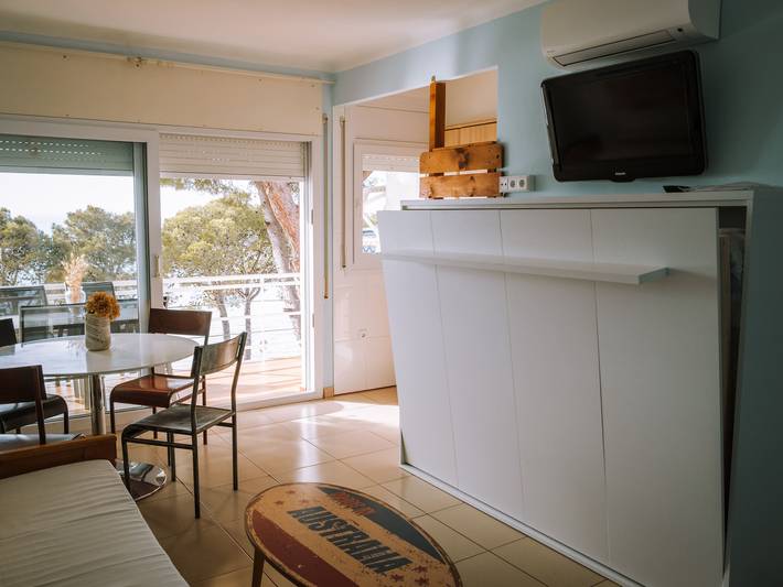 Gîte pour 4 personnes, avec balcon dans Platja De Canyelles Petites - 4