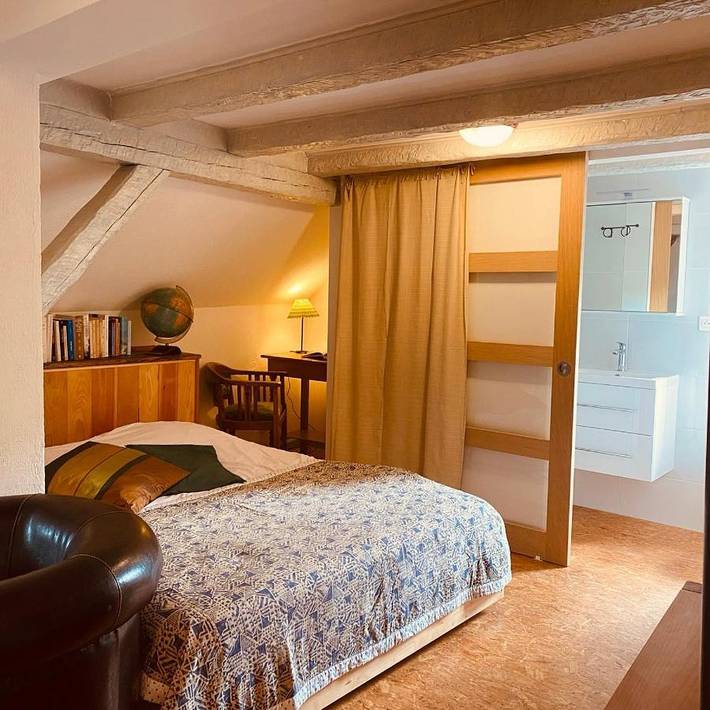 Chambre d’hôte pour 2 personnes, avec jardin ainsi que sauna et terrasse à Katzenthal - 4
