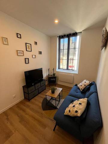 Gîte pour 3 personnes, avec terrasse et vue à Cany-Barville