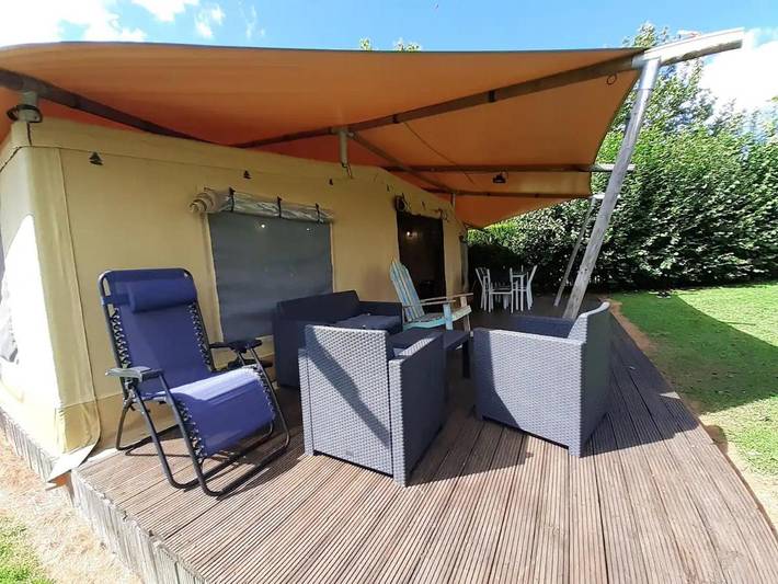 Tente pour 7 personnes, avec jardin et piscine en Corrèze - 2