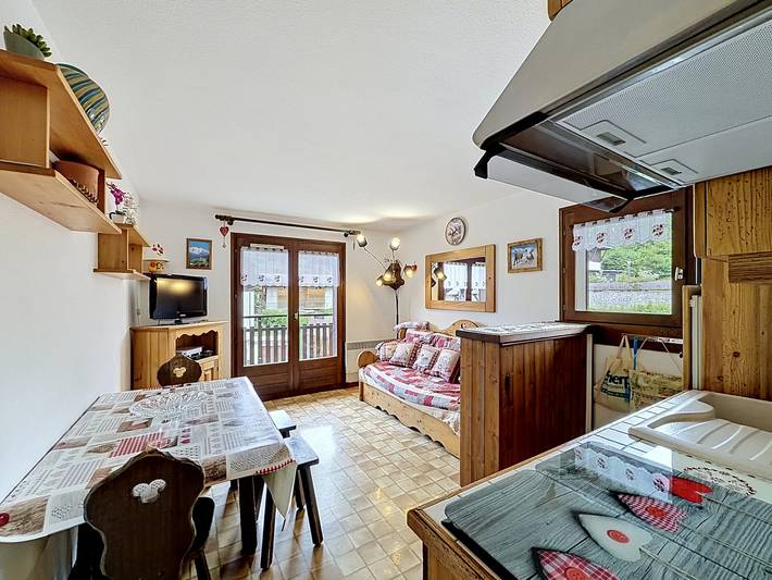 Gîte pour 4 personnes, avec balcon dans Office De Tourisme De Combloux