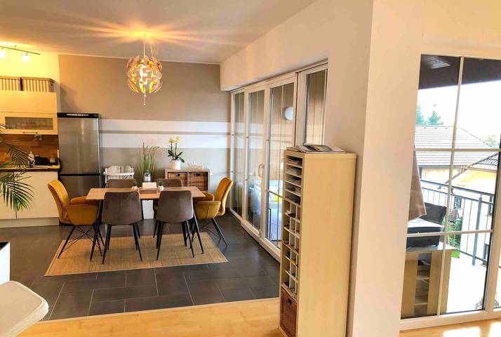 Ferienwohnung für 6 Personen, mit Garten und Terrasse sowie Seeblick und Ausblick am Attersee - 3