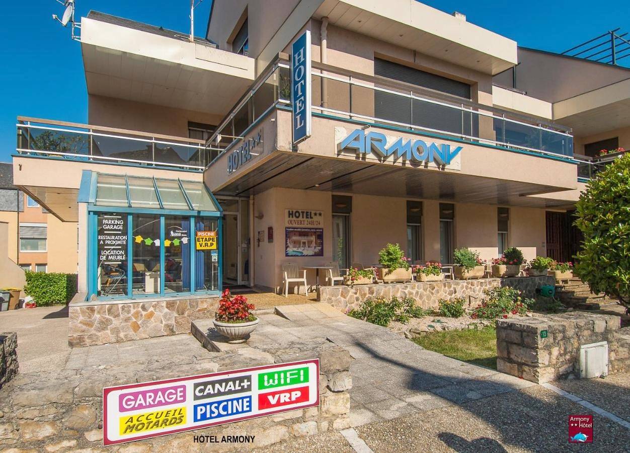 Double Room with Terrace in Laissac, Aveyron