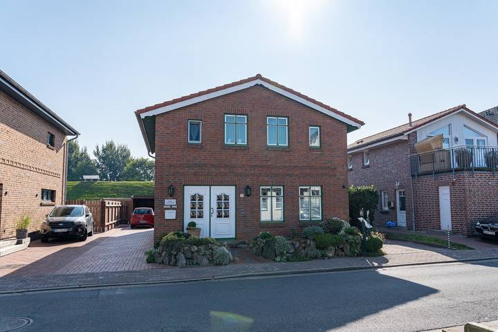 Ganze Ferienwohnung, Tohus achtern Diek - Robbe-2-Raum-Fewo in Hafen Büsum, Büsum