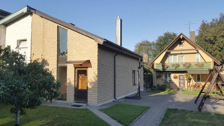 Apartament wakacyjny dla 8 osób, z ogród i widok w Kłajpeda