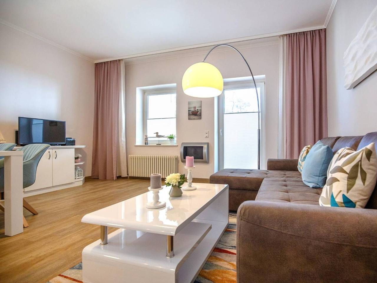 Apartamento entero, Ferienwohnung mit Meerblick, 1 Schlafzimmer und Balkon in Ostseebad Binz, Binz