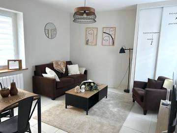 Gîte pour 2 personnes, avec terrasse à Margny-lès-Compiègne
