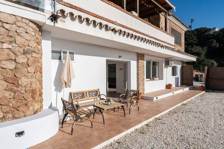 Geheel appartement, Appartement 'Apartamento Timón' met Uitzicht op Zee, Wifi en Airconditioning in Mijas, Cordillera Penibética