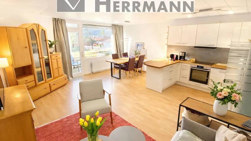 Ferienwohnung für 4 Personen, mit Pool und Sauna sowie Balkon, mit Haustier - 1
