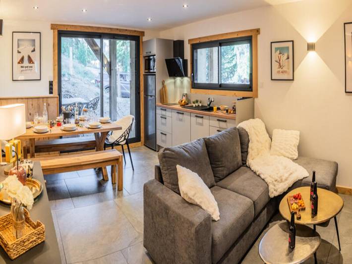 Chalet pour 8 personnes, avec balcon à Les Orres