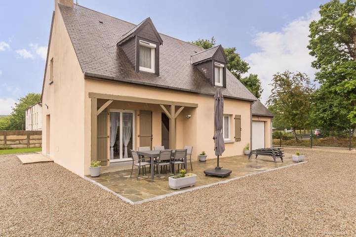 Gîte pour 6 personnes, avec Terrasse et Jardin à La Haye-du-Puits