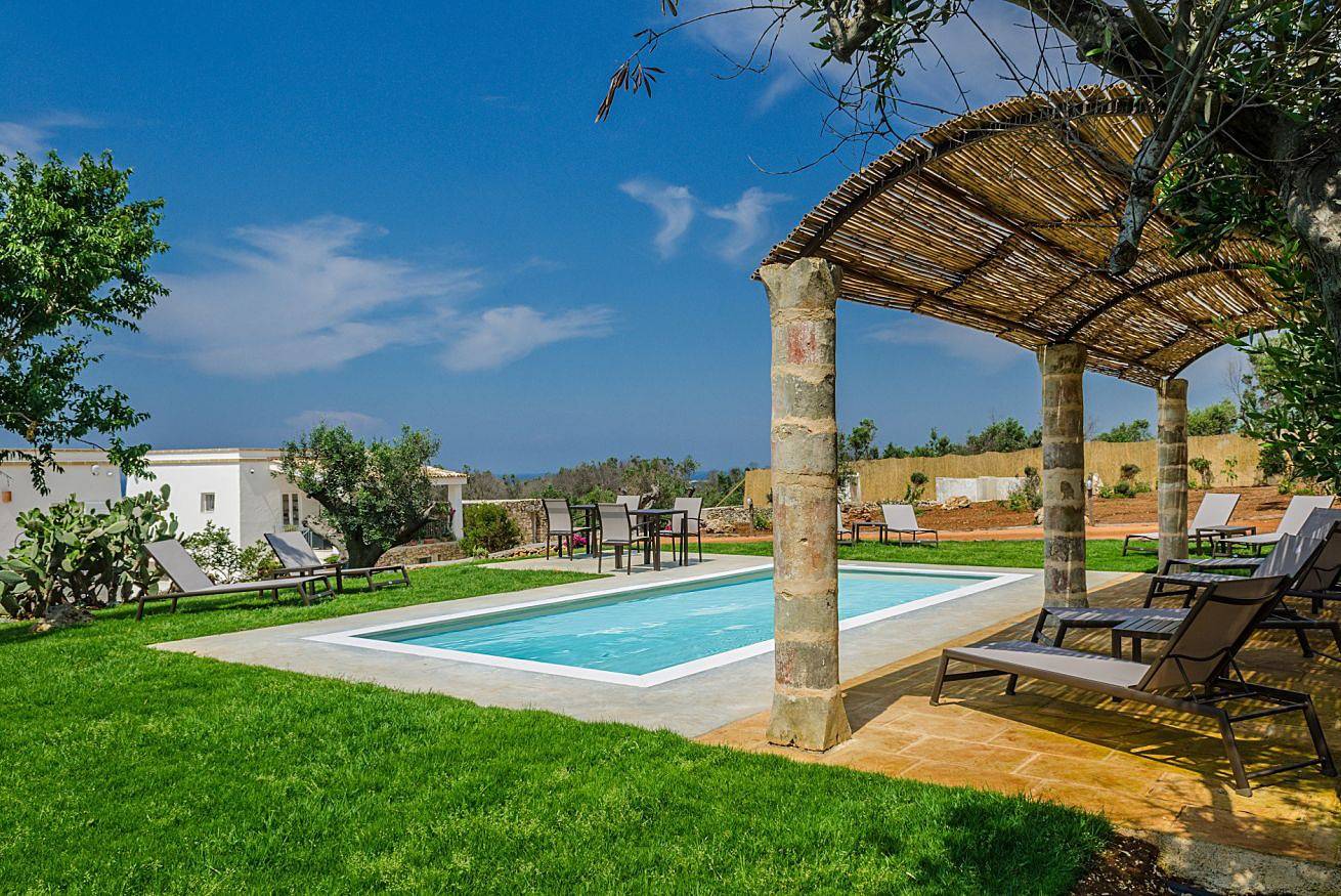 Villa für 10 Personen mit Pool in Capilungo, Golf von Tarent