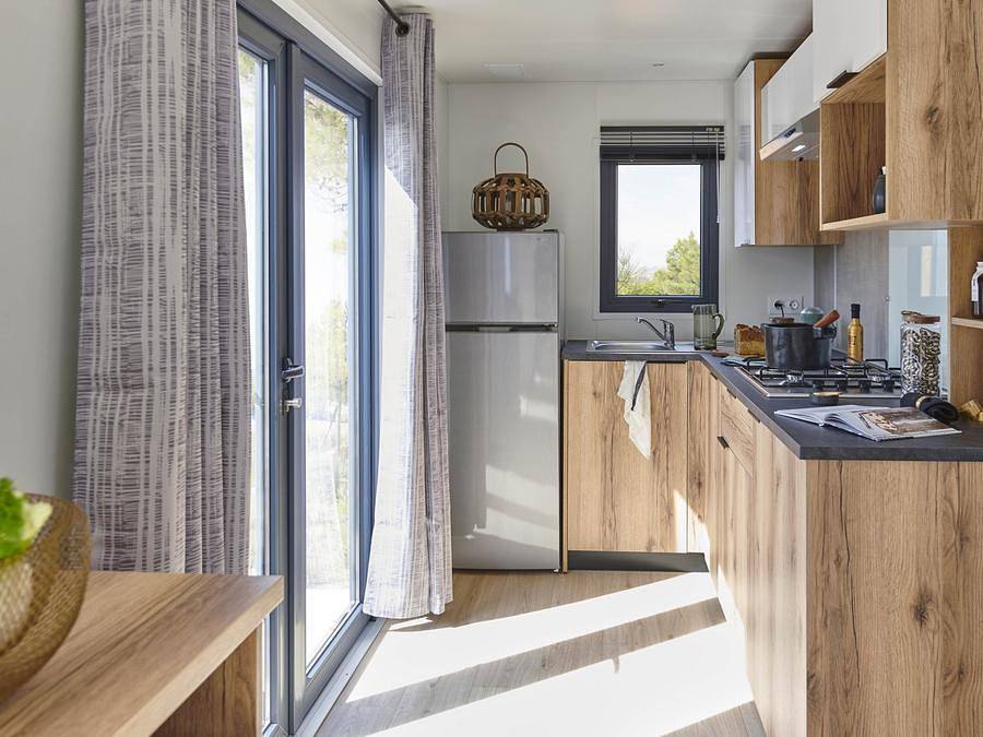 Flower Camping Provence Vallée - Mobilheim 4 personen - Mobile Home New Horizon in Manosque, Regionaler Naturpark Luberon