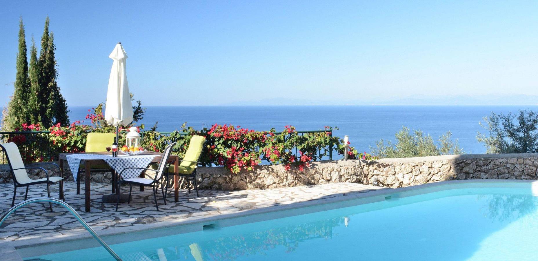 Villa Vista Splendida mit privatem Pool in Agios Nikitas, Griechenland