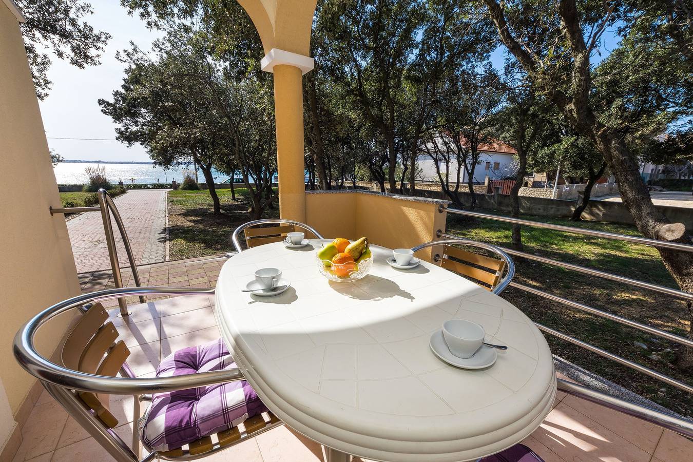 Ganze Wohnung, 1-Zimmer-Ferienwohnung am Strand Vrsi - Mulo (Zadar) A-5951-a in Mulo, Vrsi
