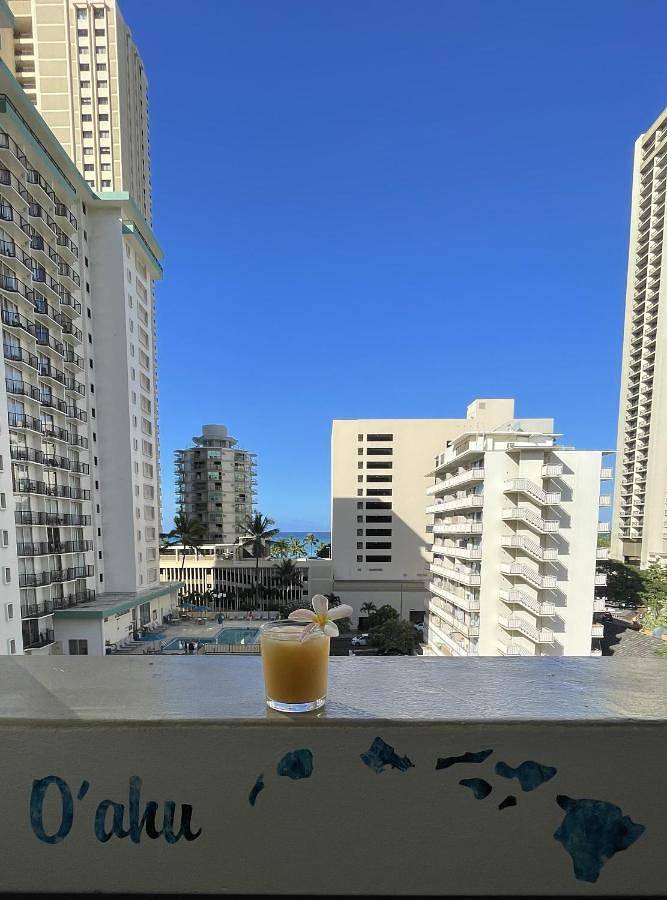 Ferienwohnung für 3 Personen, mit Ausblick und Balkon in Honolulu