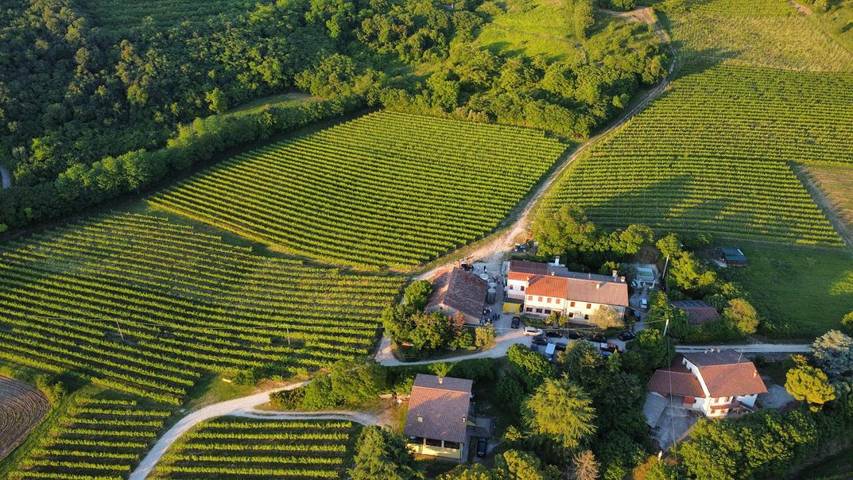 B&b per 7 persone, con Giardino e Piscina nonché Panorama in Colli Euganei