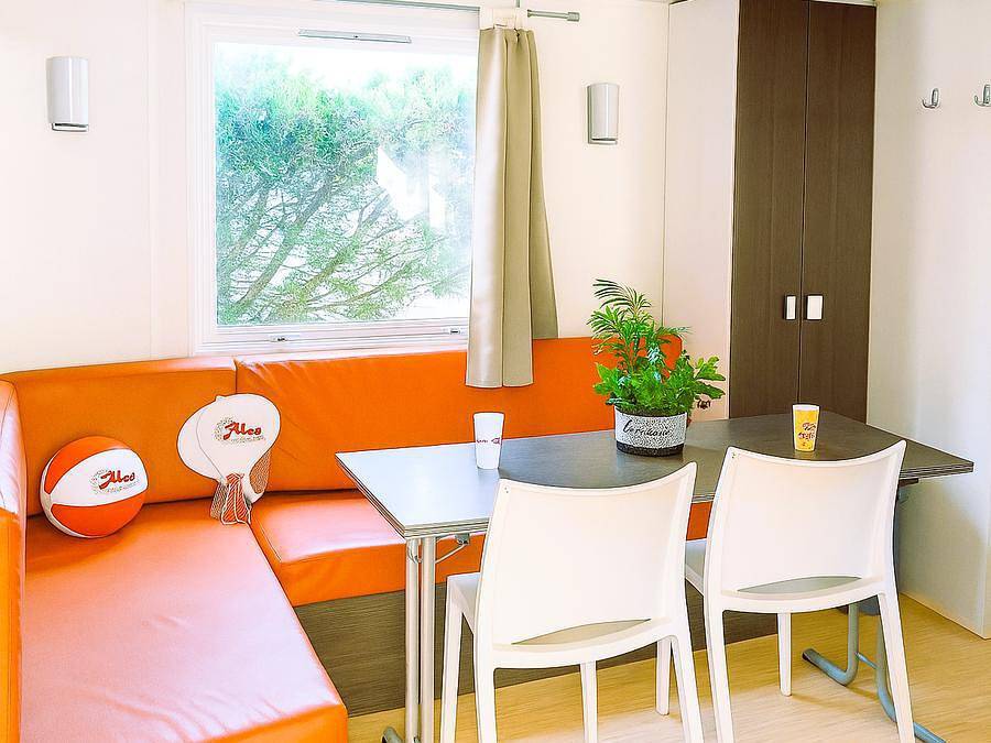 Camping Oléron Loisirs   - Mobilhome 6 personas - Ocio 3 dormitorios - Tv in Saint-Georges-d'Oléron, Côte de Beauté