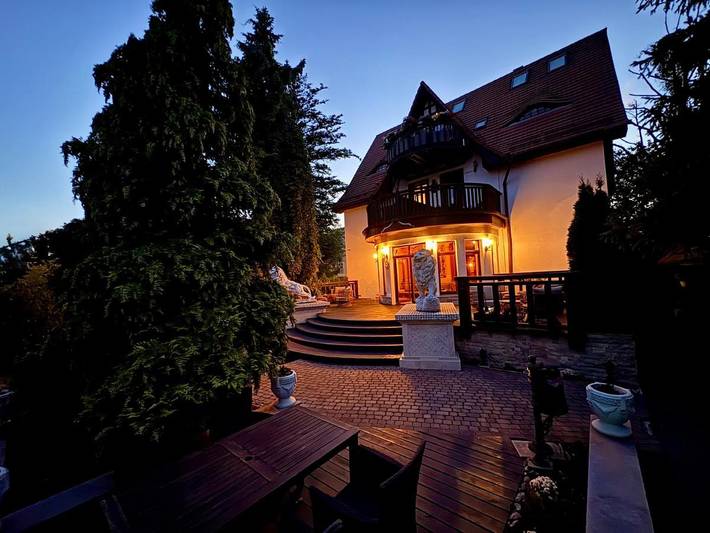 Bed & breakfast dla 2 osób, z widok i ogród oraz taras w Oliwa