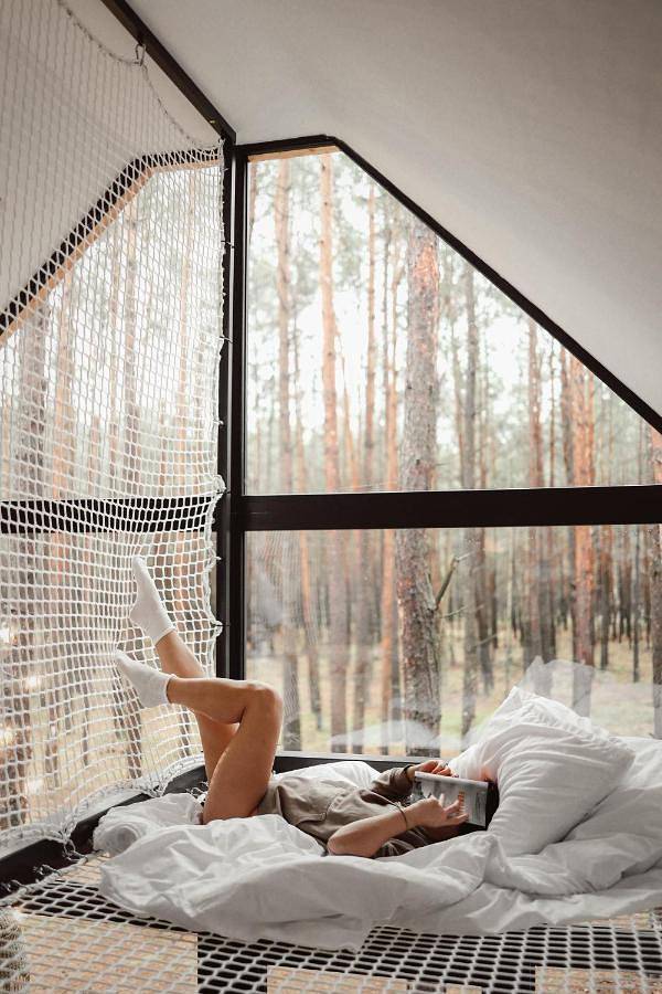 Wyjątkowy domek w kompleksie Patyki Las Możliwości in Województwo łódzkie