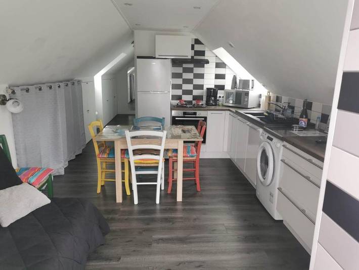 Gîte pour 6 personnes, avec jardin ainsi que sauna et jacuzzi, adapté aux familles à Le Vivier-sur-Mer - 3