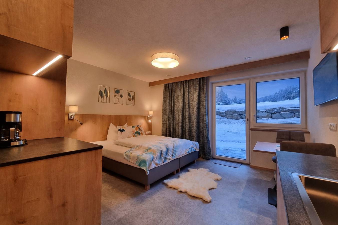 Appartement de vacances entier, Studioappartement Fluchthorn in Galtür, Massif de Verwall