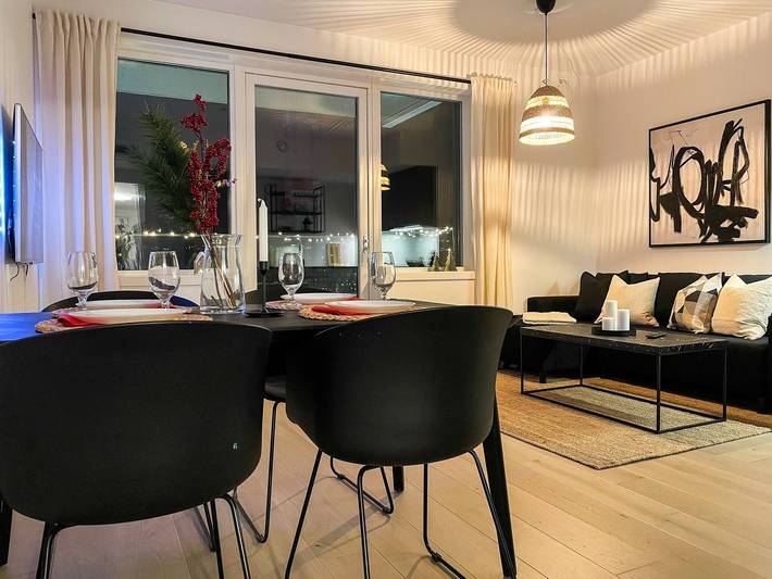 Gîte pour 5 personnes, avec vue sur l’océan et balcon/terrasse à Oslo métropole - 4