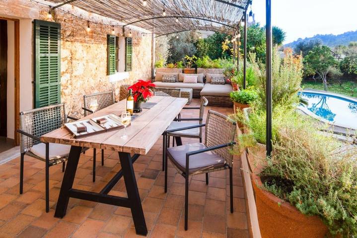 Finca für 12 Personen, mit Terrasse und Garten sowie Pool in Caimari - 3