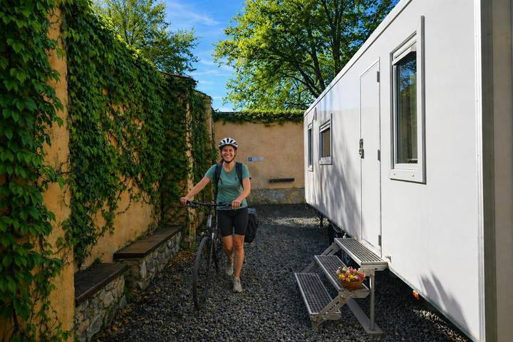 Bungalow für 4 Personen, mit Terrasse