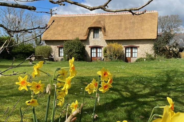 La chaumière de Keraluic, tente Hirondelle in Plomeur, Région de Quimper