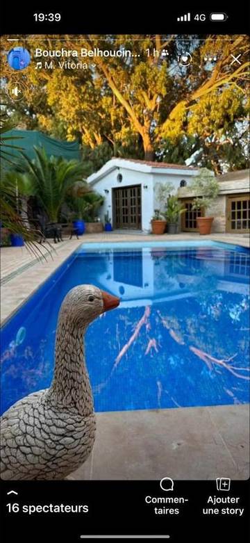 Villa pour 10 personnes, avec vue et balcon ainsi que piscine et jardin à Saïdia