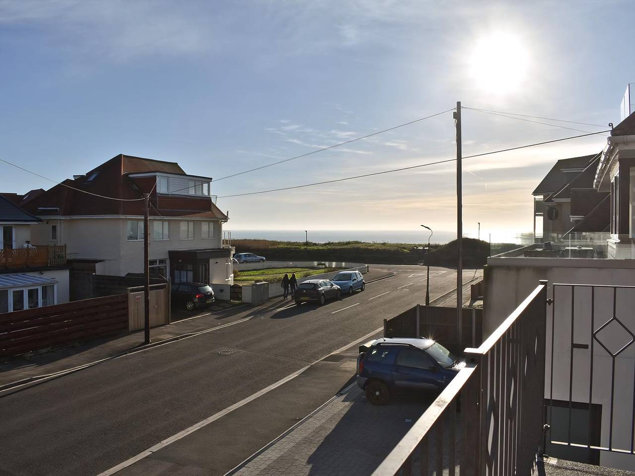 Pinecliffe Avenue in Bournemouth, Südwestengland
