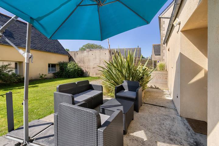 Maison de vacances 'Gîte Aber 3km Plages' avec terrasse privée, jardin et Wi-Fi in Telgruc-sur-Mer, Région de Châteaulin