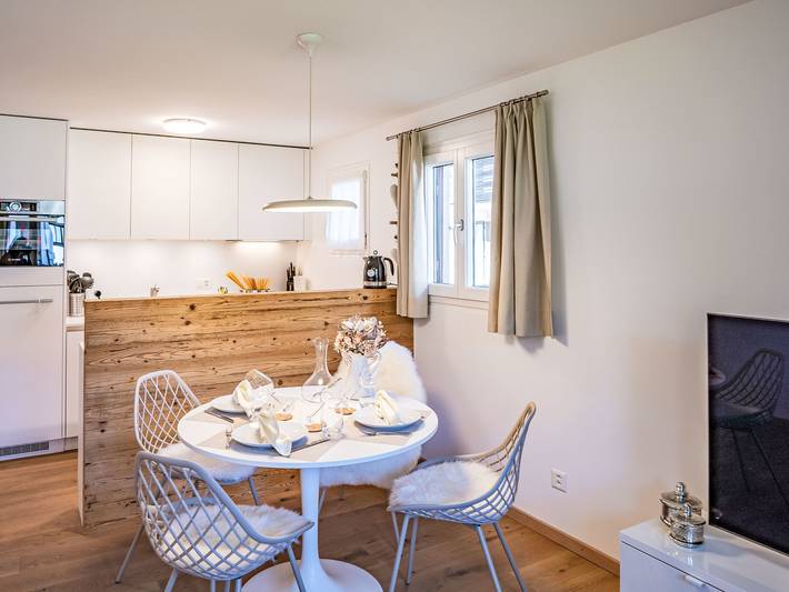 Ferienwohnung für 3 Personen, mit Balkon und Ausblick, mit Haustier in Celerina