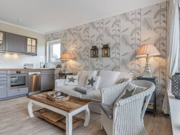 Ganze Ferienwohnung, Inselliebe, App. 18 - Inselliebe pur! Viel mehr Sylt-Style können Sie nicht buchen in Nordfriesische Inseln (Schleswig-Holstein) (Schleswig-Holstein), Wenningstedt
