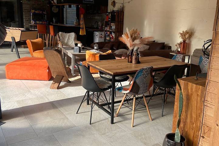 Ferienhaus für 6 Personen, mit Pool und Terrasse sowie Garten und Whirlpool - 1