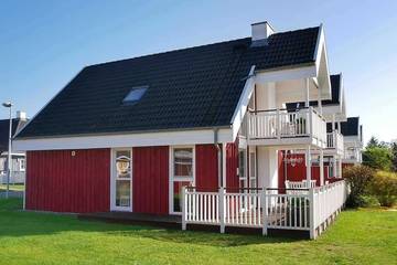 Ferienhaus für 8 Personen, mit Sauna und Garten sowie Whirlpool, mit Haustier am Scharmützelsee