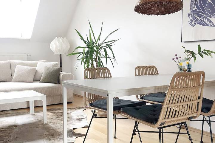 Ferienwohnung für 4 Personen, mit Balkon und Garten in Blankenhain