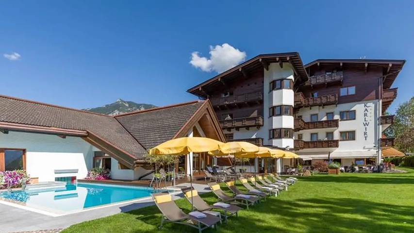Hotel für 4 Personen, mit Garten und Whirlpool sowie Sauna und Pool in Pertisau