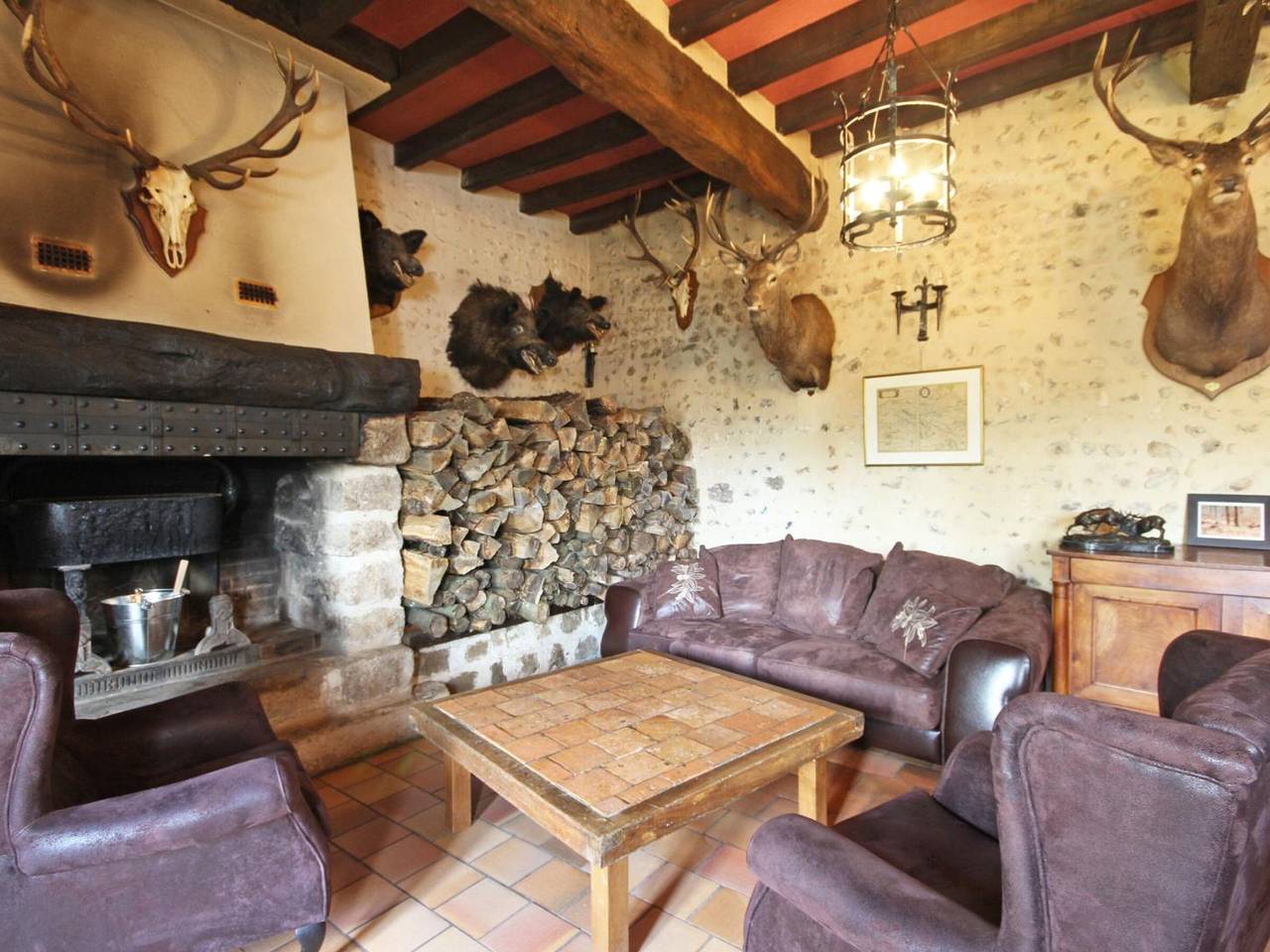 Gîte de chasse charmant avec animaux, cheminée, et jardin dans le Perche in Neuilly-sur-Eure, Longny-les-Villages