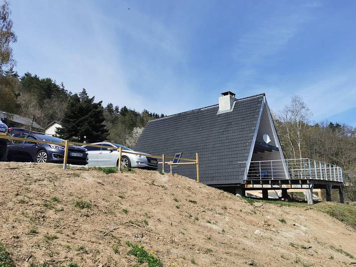 Chalet pour 4 personnes, avec balcon en Auvergne - 2