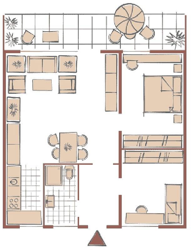 Ferienwohnung für 4 Personen, mit Meerblick und Balkon in Großenbrode - 2