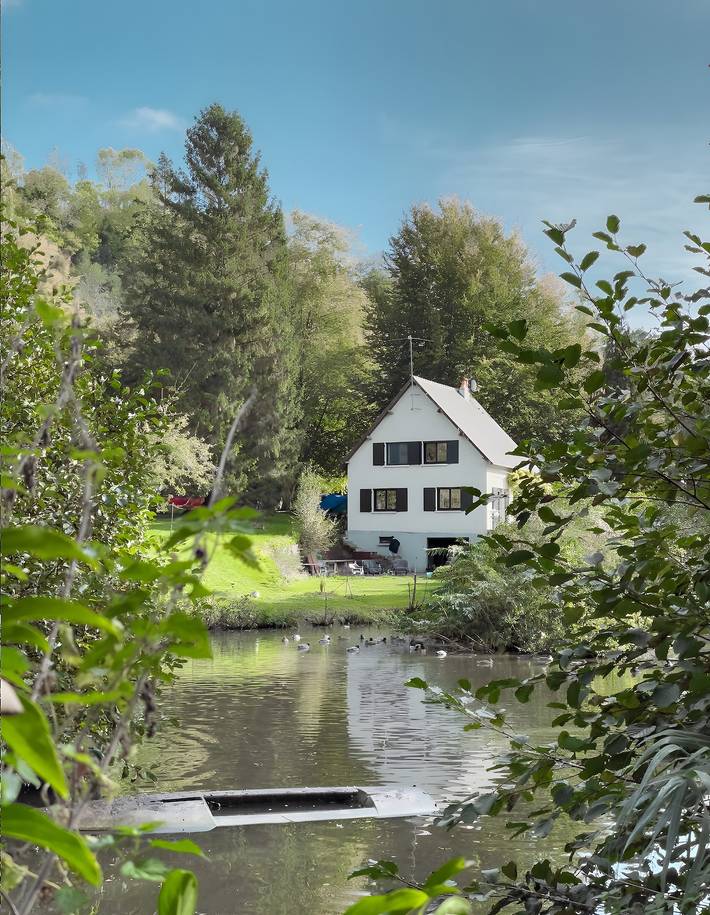 Location de vacances pour 6 personnes, avec Jardin et Vue sur le lac à Manneville-la-Pipard