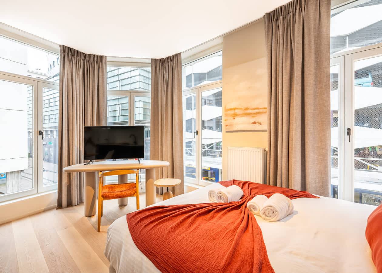 Apartamento entero, Huswell - Modern Studio with Views in Gante, Provincia de Flandes Oriental