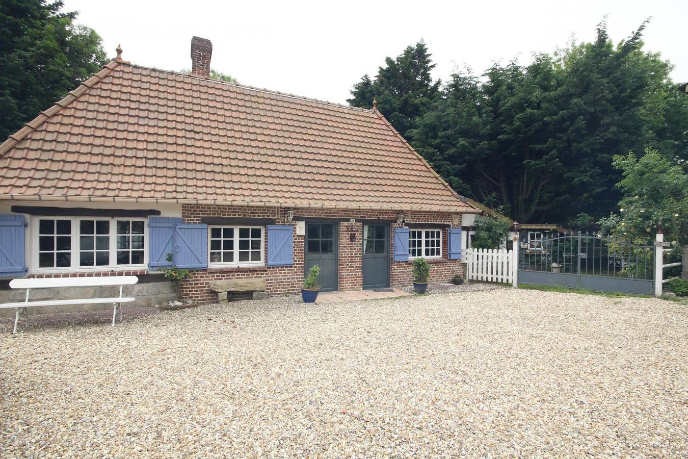 Gîte voor 5 personen met tuin in Paluel, Dieppe en omgeving