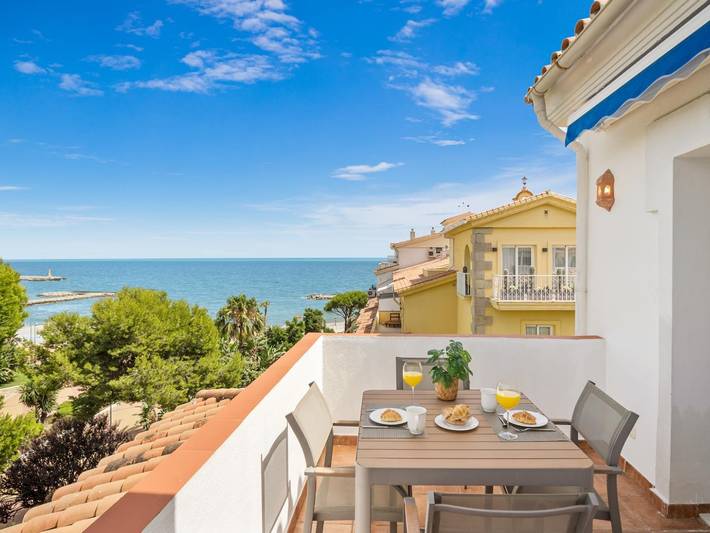 Ferienwohnung für 2 Personen, mit Pool und Meerblick sowie Garten und Terrasse in Marbella - 2
